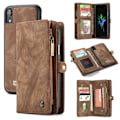 Miniatyrbilde 5 av 5: CASEME iPhone XR Retro Split Lommebok-deksel I Lær - Brun Brown