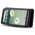 Miniatyrbilde 6 av 11: DG.MING for Google Pixel 6a Avtakbart 2-i-1 Lommebokdeksel Black