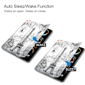 Miniatyrbillede 3 af 7: Til iPad Pro 11 (2024) Etui Tre-fold Stativ Tablet Cover - Tower Multicolor