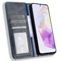 Pikkukuva 7 / 7: Lompakkoteline Käännettävä puhelinkotelo Samsung Galaxy A56 5G Blue