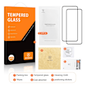 Miniatyrbillede 3 af 8: AMORUS 2stk til Motorola Moto G55 hærdet glas Transparent