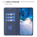 Miniatyrbillede 4 af 6: BINFEN COLOR Til Google Pixel 8a Etui PU Læder Telefoncover Dark blue