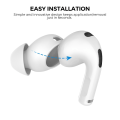 Miniatyrbillede 4 af 5: Til AirPods 3 støjreducerende ørepropper Silikonecover L White