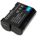 Miniatyrbilde 1 av 5: For Nikon D7000 7.0V 2550mAh kamera batterikode: EN-EL15 Black