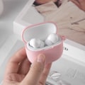 Miniatyrbilde 4 av 6: Til Xiaomi Redmi Buds 6 Lite Silikonetui Anti-Ripe Beskyttelsesdeksel - Hvit White