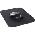 DELTACO Musematte, stoffbelagt gummi, 6mm svart Black