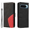 Miniatyrbillede 1 af 9: Til Google Pixel 9 / 9 Pro KT-serie-1 dobbeltfarve etui Black