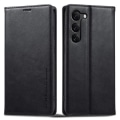 Pikkukuva 1 / 11: LC.IMEEKE Lompakkokotelo Samsung Galaxy S23+ (Plus) - Musta Black