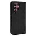 Pikkukuva 9 / 10: Samsung Galaxy S22 Ultra 5G puhelimen lompakkoteline suojakotelo - musta Black