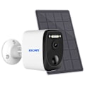 Miniatyrbild 1 av 11: ESCAM QF370 3MP WiFi Kamera PIR Night Vision IP-kamera solpanel Vit