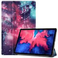 Miniatyrbilde 1 av 8: Tri-fold Stativdeksel for Lenovo Tab P11 / P11 Plus - Stjernehimmel Multicolor