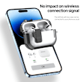 Pikkukuva 2 / 11: AirPods 4 -kotelolle DUX DUCIS PC+TPU Bluetooth-kotelo / kuori koukulla Black