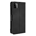 Miniatyrbillede 2 af 7: Wallet Stand Flip-telefonetui til Samsung Galaxy A22 5G - Sort Black