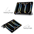 Miniatyrbillede 4 af 7: Til iPad Pro 11 (2024) Etui Tre-fold Stativ Tablet Cover - Tower Multicolor