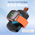 Miniatyrbild 2 av 7: PowerBank För A Watch Series 1-3 42 4-6 SE 44 7-9 45 Ultra+2 49 Svart