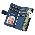 Miniatyrbillede 9 af 9: KT Multi-Function Series-5 Til Pixel 8a Telefontaske Blue