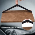 Miniatyrbillede 4 af 11: Til iPad 10.2 (2021)/(2020)/(2019) Almindeligt PU-læder tabletcover Brown