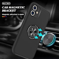 Miniatyrbillede 2 af 7: iPhone 11 Fingerring Kickstand Hybrid Taske Black