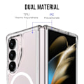 Miniatyrbillede 10 af 11: Til Samsung Galaxy Z Fold6 5G Cover Kompatibelt med MagSafe Klar Mobilcover Transparent
