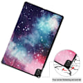 Miniatyrbillede 6 af 8: Trefoldet stativdæksel til Lenovo Tab P11/P11 Plus - Starry Sky Multicolor