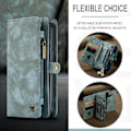 Miniatyrbillede 9 af 11: CASEME iPhone 13 Mini 2-in-1 Wallet Phone Shell - Blue Blue