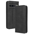 Miniatyrbillede 1 af 7: Wallet Stand Flip-telefonetui til Google Pixel 8 Pro - Sort Black