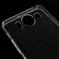 Miniatyrbillede 5 af 5: Microsoft Lumia 950 Soft TPU Gel Skal Transparent