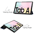 Miniatyrbillede 4 af 9: Trifoldet stativetui til Samsung Galaxy Tab A7 10.4" Blue