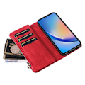 Miniatyrbillede 3 af 10: KT multifunktions-serie-5 til Samsung Galaxy A35 telefonetui Red