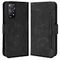 Miniatyrbillede 1 af 6: Til Xiaomi Redmi Note 11 ProMagnetisk flip-etui tegnebogsovertræk Black