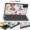 Pikkukuva 2 / 7: Xiaomi Redmi Pad SE Stand Slim Fit Peite Sleep/Wake - Butterflies Multicolor