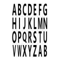 Miniatyrbillede 1 af 3: 2 ark 7.6*3cm numeriske labelklistermærker Tal Black