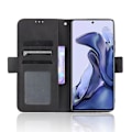Miniatyrbillede 3 af 8: Wallet Stand Flip Phone Case til Xiaomi 11T Pro/11T - Sort Black