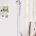 Miniatyrbild 1 av 5: Mäta Växande Längd Väggdekal Tillväxt Diagram Väggdekal - Rainbow Horse multifärg