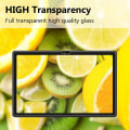 Pikkukuva 4 / 5: Karkaistun lasin näytönsuoja Samsung Galaxy Tab A8 10.5 (2021) Transparent