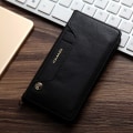 Pikkukuva 1 / 9: CMAI2 Litchi plånboksfodral till iPhone 7 / 8 / SE (2020) Black