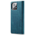 Miniatyrbillede 3 af 8: CASEME Retro tegnebog taske til iPhone 15 Pro - Blå Blue