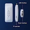 Pikkukuva 2 / 10: Game Stick 4K Dual 2.4G langattomat peliohjaimet ja 128G 30000+ Games for TV White