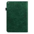 Miniatyrbillede 4 af 11: Til iPad 10.2 (2021)/(2020)/(2019) Almindeligt PU-læder tabletcover Green