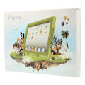 Pikkukuva 7 / 8: Pepkoo Spider Series for iPad 2 3 4 Silicone PC Extreme Heavy Duty Case - Green Multicolor
