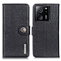 Pikkukuva 1 / 8: KHAZNEH Xiaomi 13T / 13T Pro lompakkotelolle - musta Black