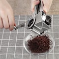 Miniatyrbillede 11 af 11: Håndroterende rivejern Slicer Oste rivejern i rustfrit stål Silver