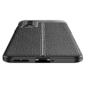 Miniatyrbillede 3 af 6: OnePlus Nord 2 5G Litchi Texture Slim Soft Shockproof TPU Cover Transparent