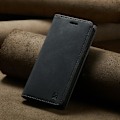 Miniatyrbillede 11 af 11: AUTSPACE A01 Retro tegnebog taske til iPhone 13 mini - sort Black