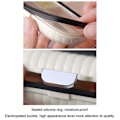 Miniatyrbillede 4 af 8: 7-dages ugentlig pilledispenser Medicinsk forseglet opbevaringsetui White
