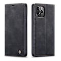 Miniatyrbillede 2 af 6: CASEME Retro tegnebog taske til iPhone 12 Pro Max Black