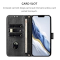 Miniatyrbillede 3 af 8: Til Motorola Edge 60 5G / 60 Fusion 5G Etui Pung Stand Retrostruktur Black