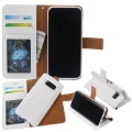 Pikkukuva 1 / 9: Samsung Galaxy S8 - 2 i 1  plånboksfodral / Skal - Vit White