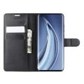 Miniatyrbilde 5 av 7: Litchi Xiaomi Mi 10/Mi 10 Pro Lommebok-deksel - Svart Black