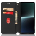 Miniatyrbillede 7 af 8: Rhombus Pung Taske til Sony Xperia 1 V - Sort Black